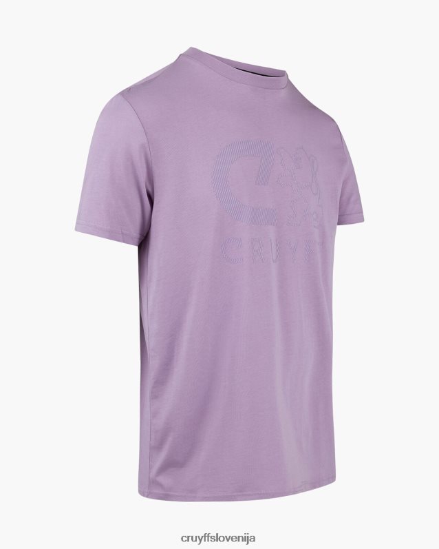 majica s kratkimi rokavi majica ximo Cruyff 8BPFJV826 moški vijolična