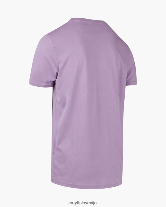 majica s kratkimi rokavi majica ximo Cruyff 8BPFJV826 moški vijolična