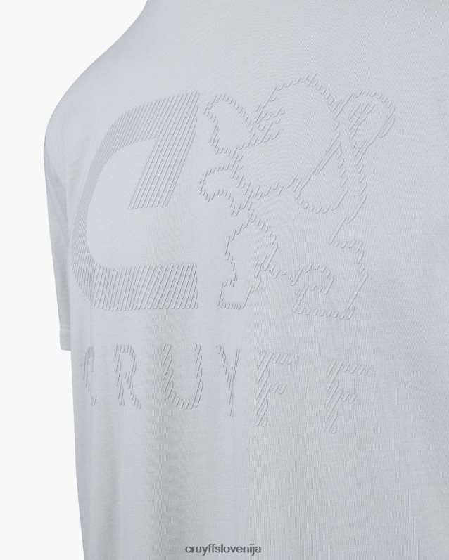 majica s kratkimi rokavi majica ximo Cruyff 8BPFJV827 moški bela