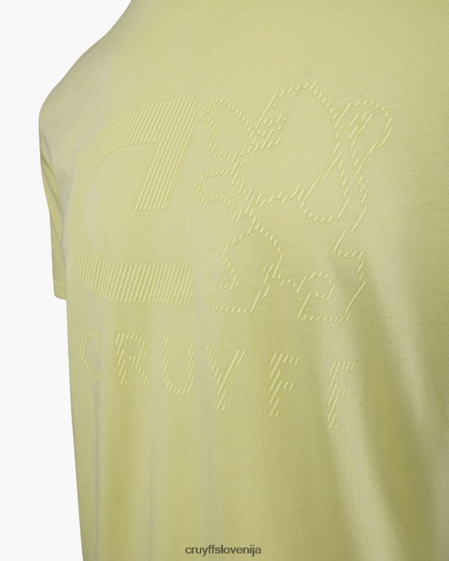 majica s kratkimi rokavi majica ximo Cruyff 8BPFJV828 moški rumena