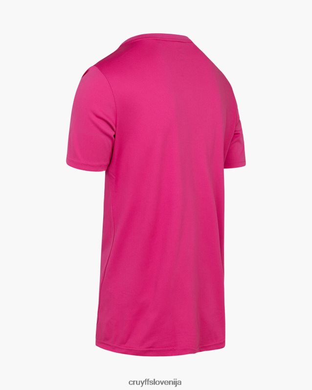 majica s kratkimi rokavi majica za trening Cruyff 8BPFJV626 moški vijolična