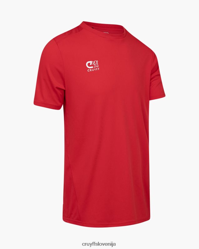 majica s kratkimi rokavi majica za trening Cruyff 8BPFJV628 moški rdeča