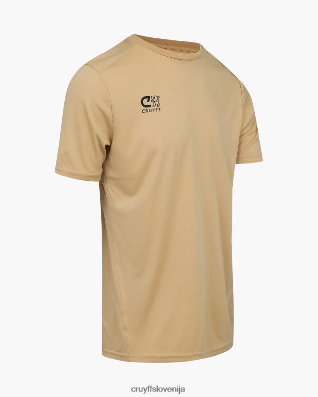majica s kratkimi rokavi majica za trening Cruyff 8BPFJV633 moški zlato