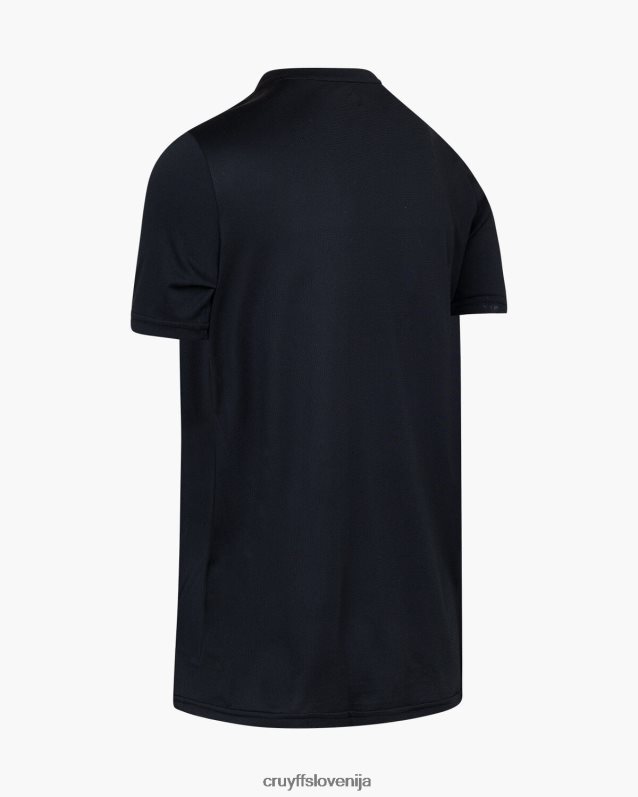 majica s kratkimi rokavi majica za trening Cruyff 8BPFJV646 moški Črna