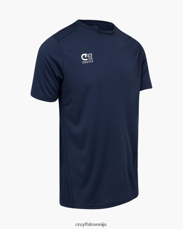 majica s kratkimi rokavi majica za trening Cruyff 8BPFJV674 moški mornarica
