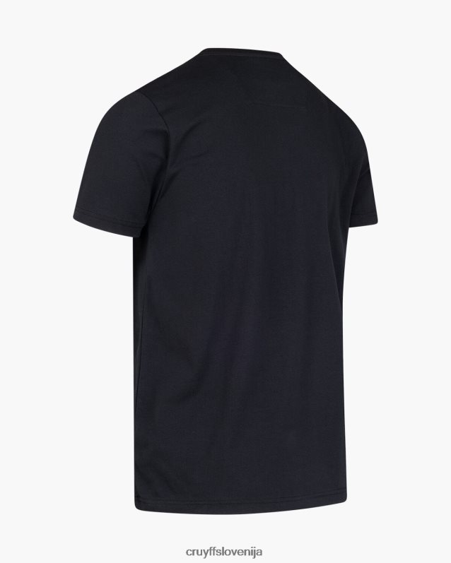 majica s kratkimi rokavi maskirna majica Cruyff 8BPFJV603 moški Črna
