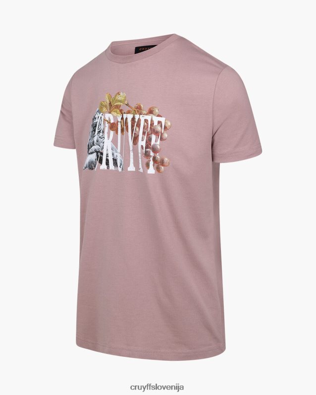 majica s kratkimi rokavi mauro majica s kratkimi rokavi Cruyff 8BPFJV866 moški roza