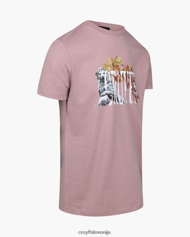 majica s kratkimi rokavi mauro majica s kratkimi rokavi Cruyff 8BPFJV866 moški roza