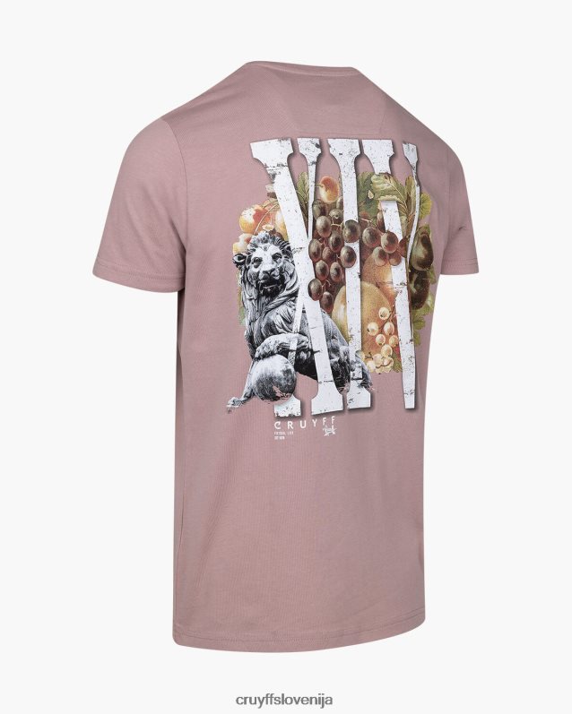 majica s kratkimi rokavi mauro majica s kratkimi rokavi Cruyff 8BPFJV866 moški roza