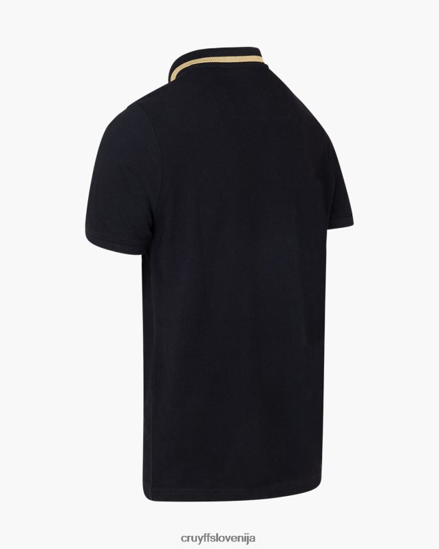 majica s kratkimi rokavi noah polo Cruyff 8BPFJV750 moški Črna