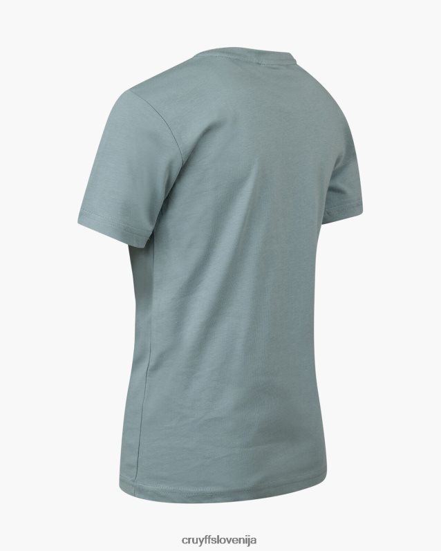 majica s kratkimi rokavi ojačevalna majica Cruyff 8BPFJV62 moški modra