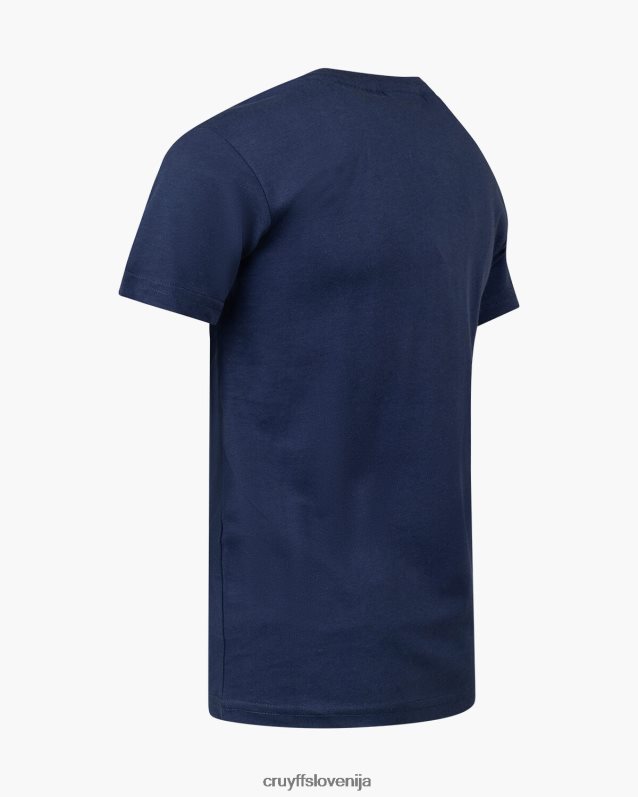 majica s kratkimi rokavi ojačevalna majica Cruyff 8BPFJV64 moški kraljevsko modra