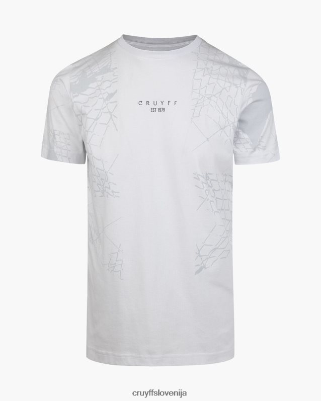 majica s kratkimi rokavi rafael majica Cruyff 8BPFJV395 moški bela