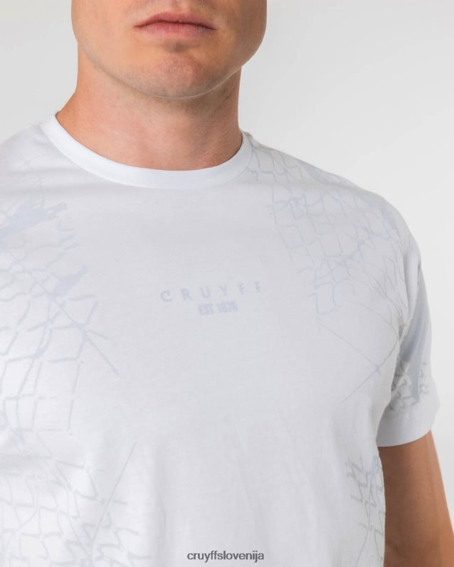 majica s kratkimi rokavi rafael majica Cruyff 8BPFJV395 moški bela