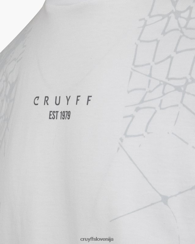 majica s kratkimi rokavi rafael majica Cruyff 8BPFJV395 moški bela