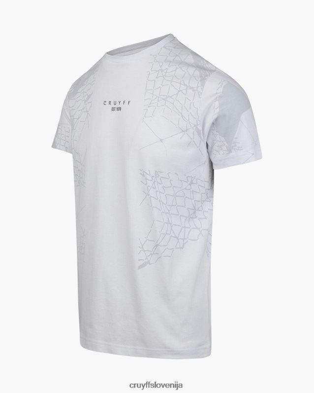 majica s kratkimi rokavi rafael majica Cruyff 8BPFJV395 moški bela