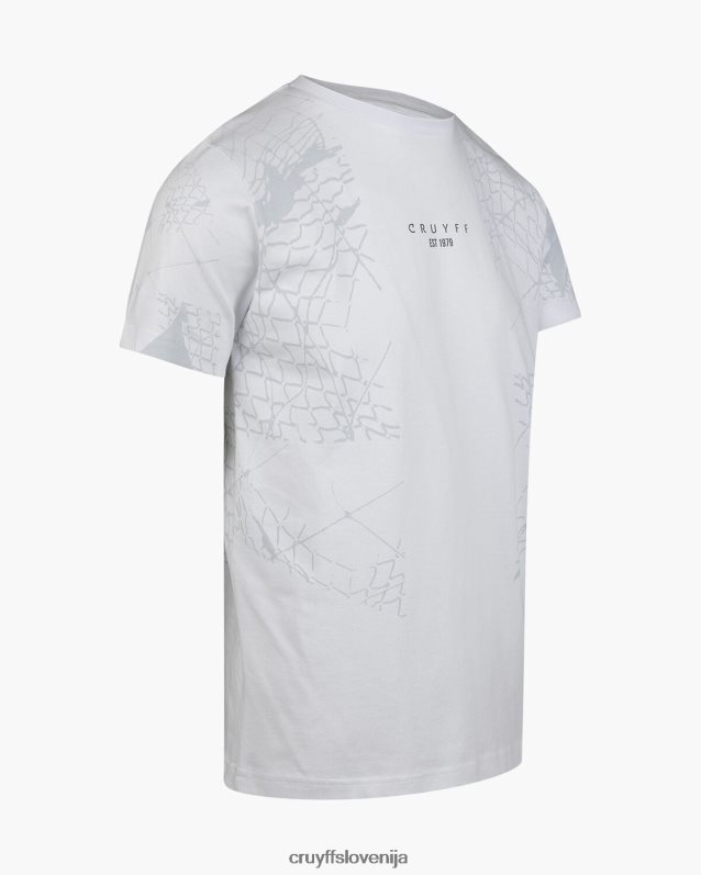 majica s kratkimi rokavi rafael majica Cruyff 8BPFJV395 moški bela