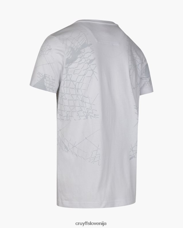 majica s kratkimi rokavi rafael majica Cruyff 8BPFJV395 moški bela