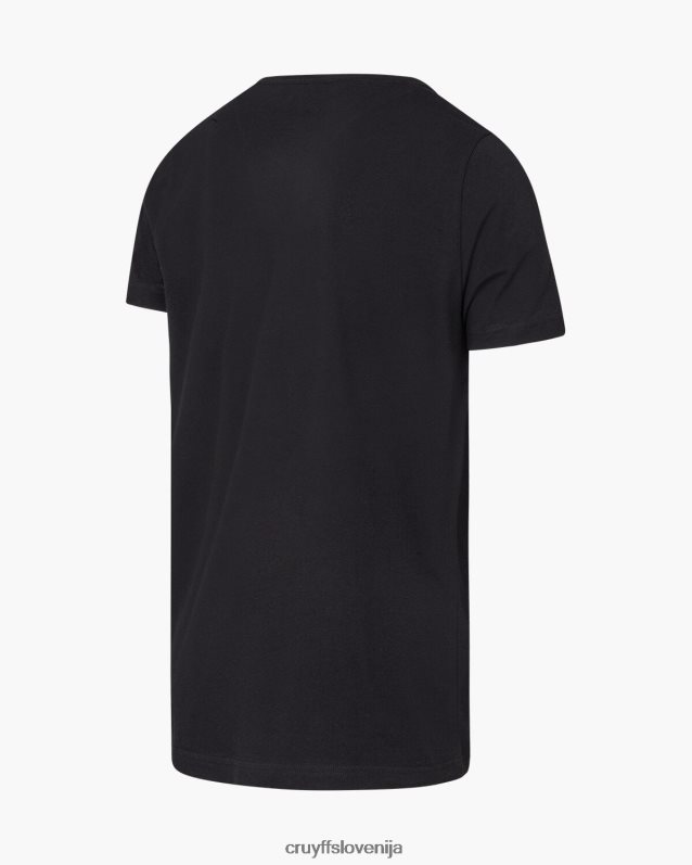 majica s kratkimi rokavi rick tee Cruyff 8BPFJV107 moški Črna
