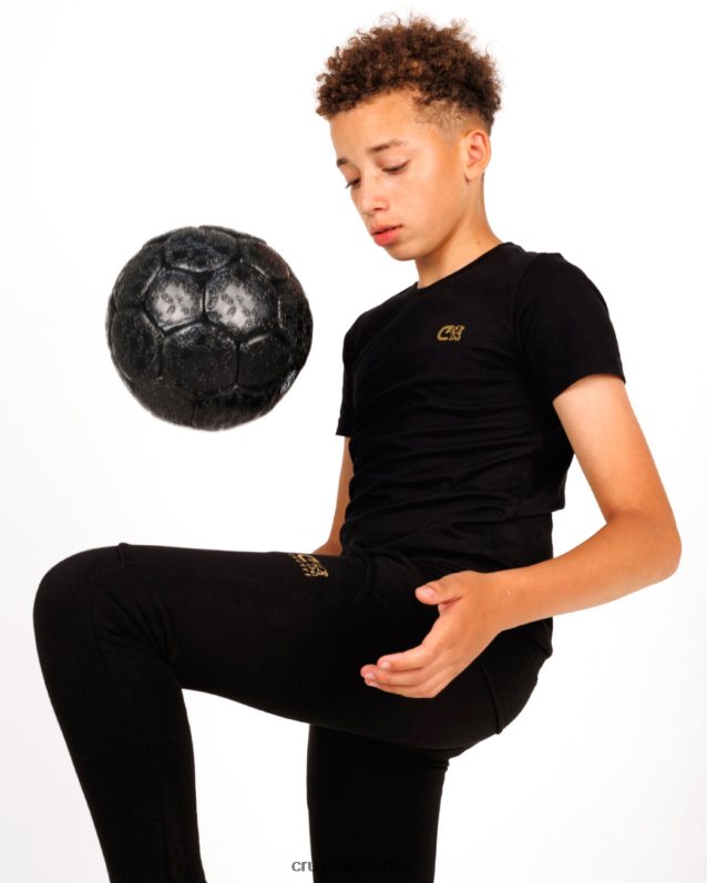 majica s kratkimi rokavi roan tee Cruyff 8BPFJV1140 moški zlato