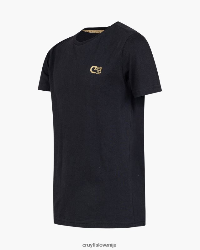 majica s kratkimi rokavi roan tee Cruyff 8BPFJV1140 moški zlato