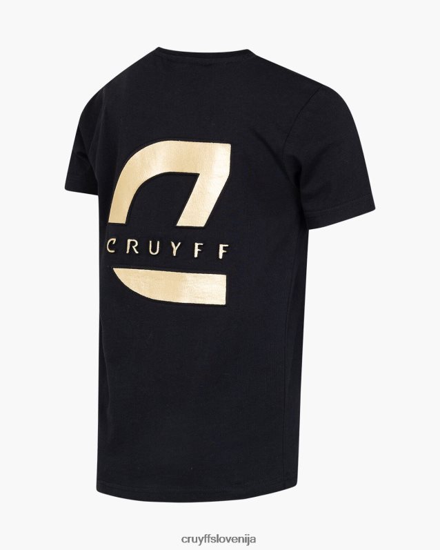 majica s kratkimi rokavi roan tee Cruyff 8BPFJV1140 moški zlato