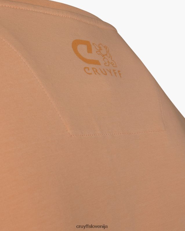 majica s kratkimi rokavi saul majica s kratkimi rokavi Cruyff 8BPFJV889 moški oranžna