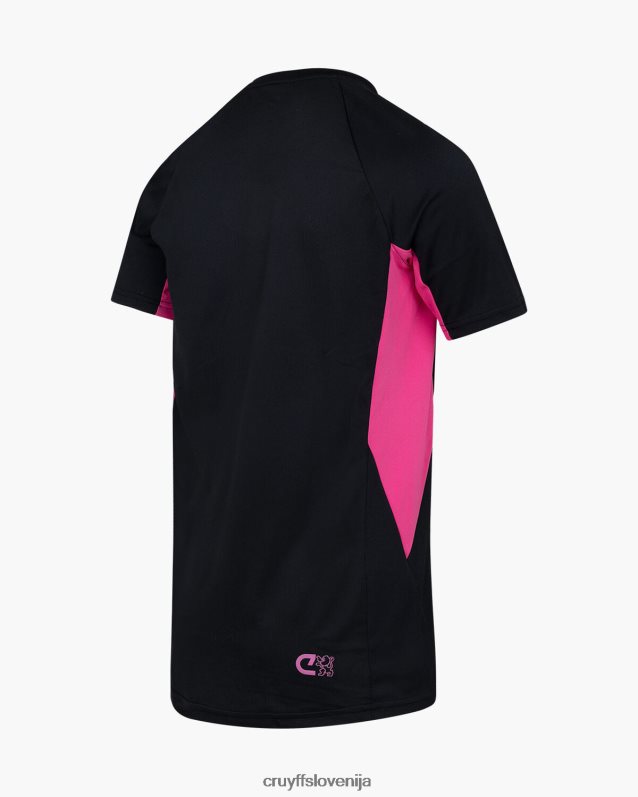 majica s kratkimi rokavi tech turn majica Cruyff 8BPFJV671 moški črna/razno