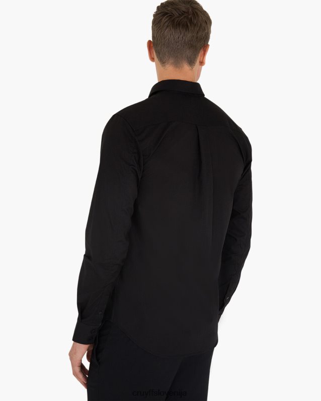 majica siva potiskana majica Cruyff 8BPFJV888 moški Črna