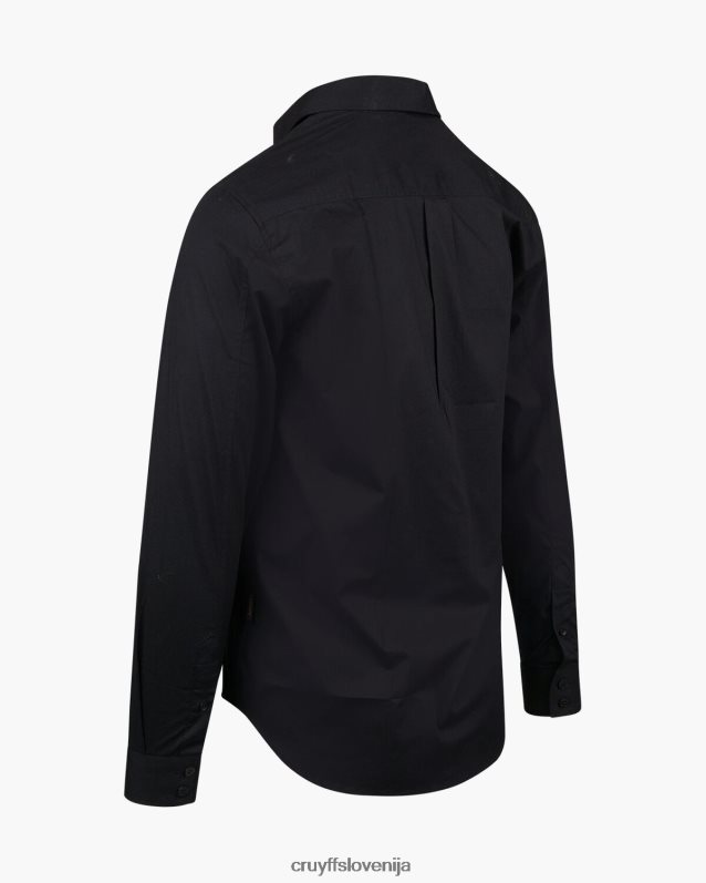 majica siva potiskana majica Cruyff 8BPFJV888 moški Črna