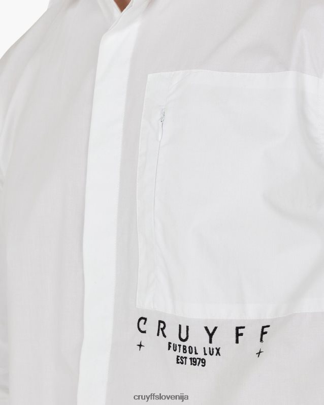 majica yago majica Cruyff 8BPFJV835 moški bela