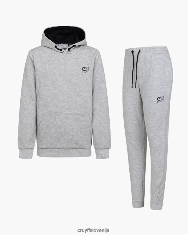 obleke denverska obleka Cruyff 8BPFJV1201 mlajši siva