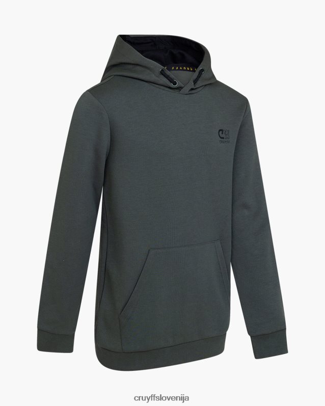 obleke denverska obleka Cruyff 8BPFJV1202 mlajši temno zelena