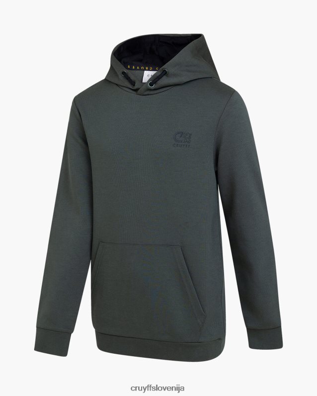 obleke denverska obleka Cruyff 8BPFJV1202 mlajši temno zelena