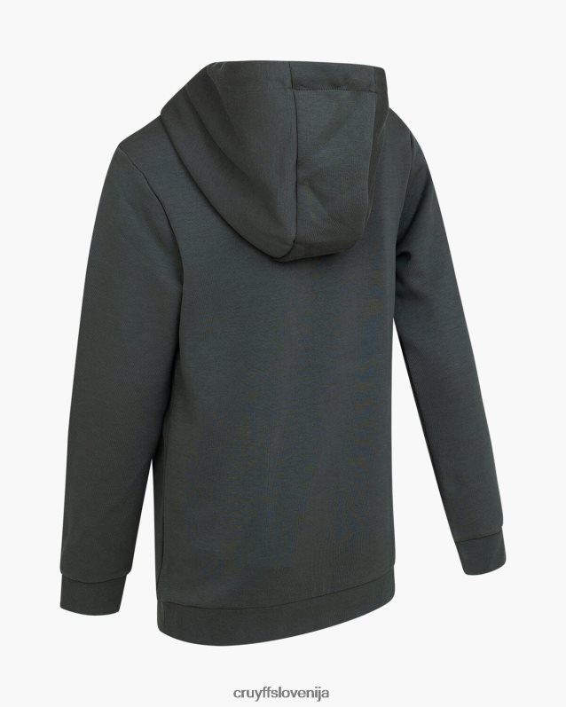 obleke denverska obleka Cruyff 8BPFJV1202 mlajši temno zelena