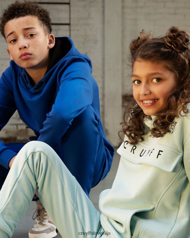 obleke denverska obleka Cruyff 8BPFJV1203 mlajši modra