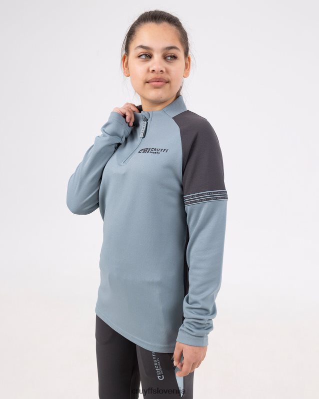 obleke drsna obleka Cruyff 8BPFJV1117 mlajši modra/siva