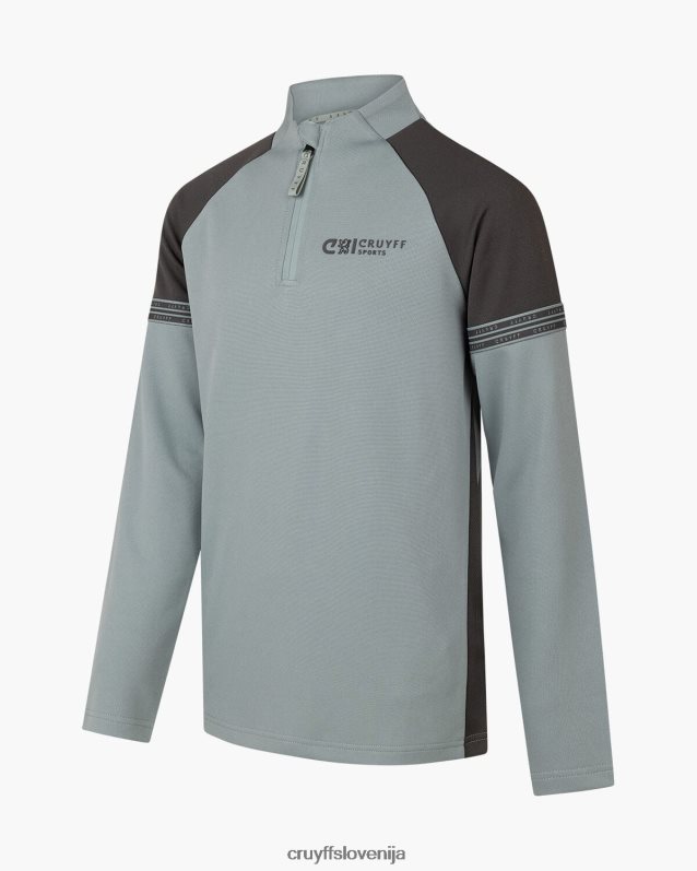 obleke drsna obleka Cruyff 8BPFJV1117 mlajši modra/siva