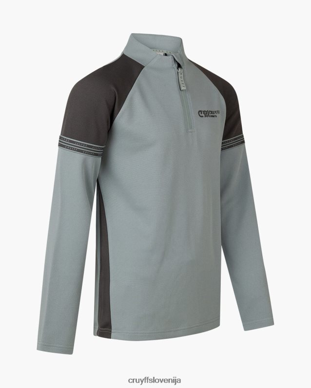 obleke drsna obleka Cruyff 8BPFJV1117 mlajši modra/siva