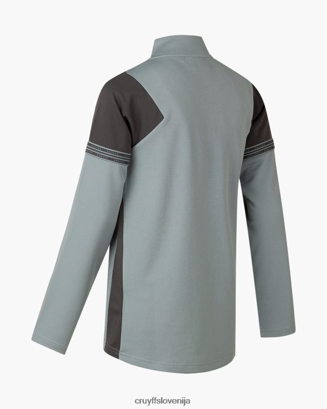 obleke drsna obleka Cruyff 8BPFJV1117 mlajši modra/siva