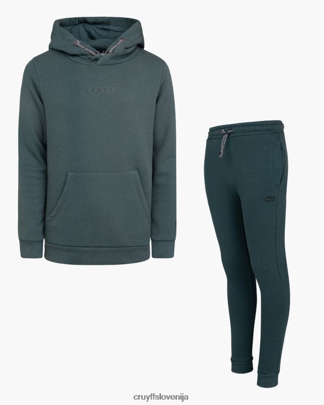 obleke joaquim obleka Cruyff 8BPFJV1180 mlajši temno zelena