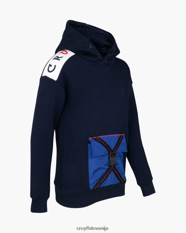 obleke kapuco obleke za striženje Cruyff 8BPFJV1162 mlajši mornarsko modra