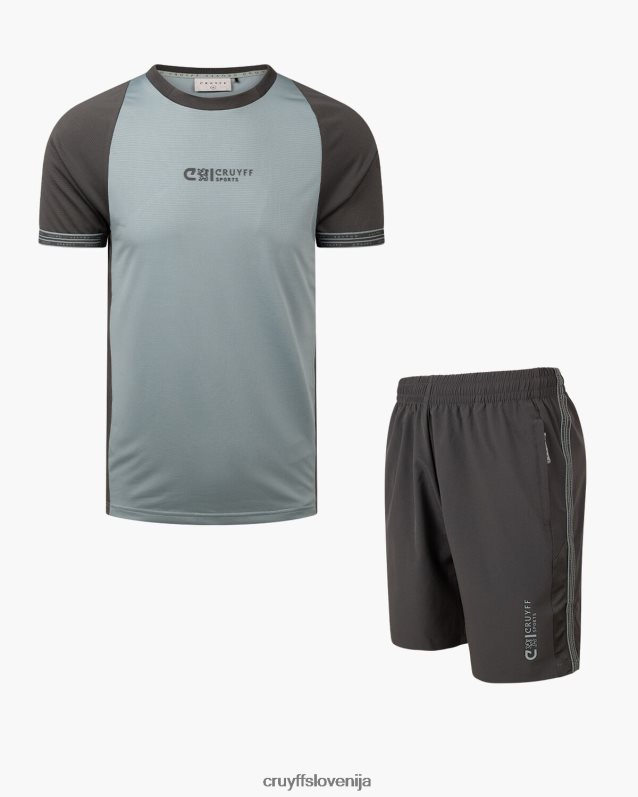 obleke kopitna obleka Cruyff 8BPFJV1099 mlajši modra/siva