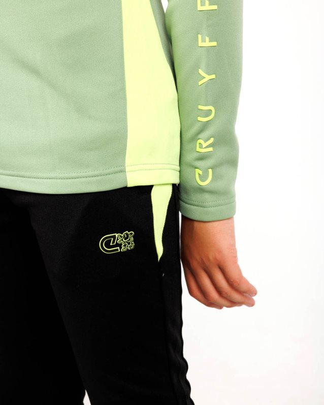 obleke kotna obleka Cruyff 8BPFJV1124 mlajši zelena