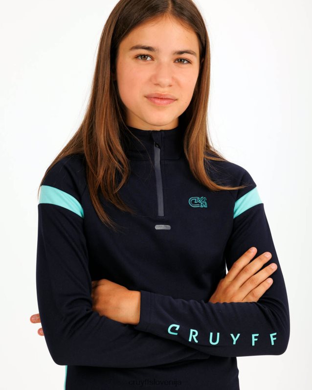 obleke kotna obleka Cruyff 8BPFJV1125 mlajši mornarica