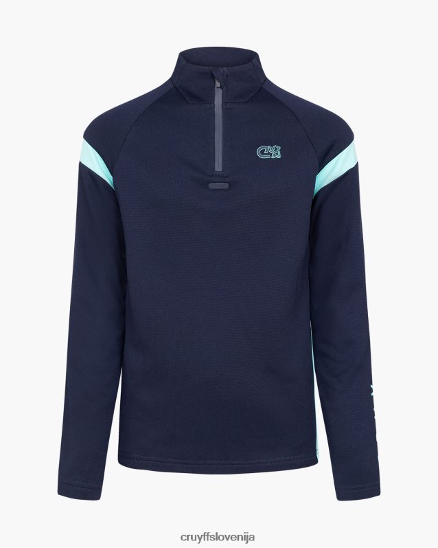 obleke kotna obleka Cruyff 8BPFJV1125 mlajši mornarica