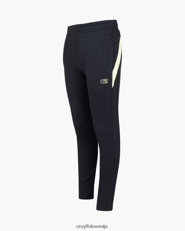 obleke kotna obleka Cruyff 8BPFJV1135 mlajši črna/zelena