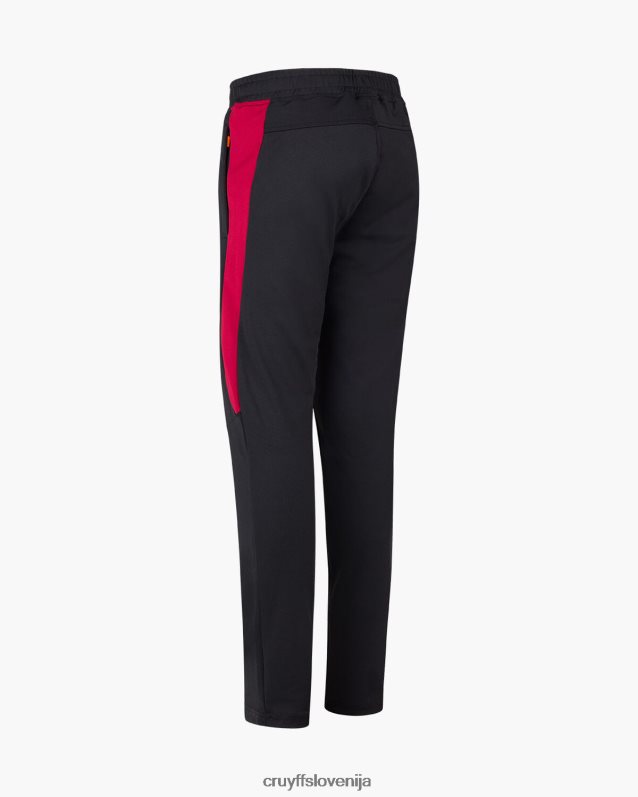 obleke kotna obleka Cruyff 8BPFJV1326 mlajši črna/rdeča