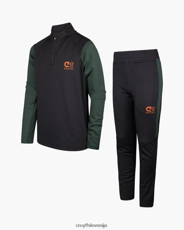 obleke kotna obleka Cruyff 8BPFJV1327 mlajši črna/razno