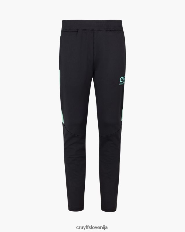 obleke kotna obleka Cruyff 8BPFJV1328 mlajši črna/zelena